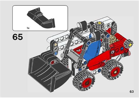 lego skid steer loader instructions